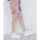 【訳あり】 軽量 厚底ソール レースアップ スニーカー | DEMETER | 詳細画像20