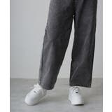 【25年春夏再販】軽量厚底 プラットフォーム レースアップ コートスニーカー | DEMETER | 詳細画像44 