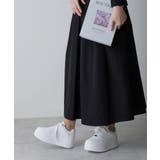 【25年春夏再販】軽量厚底 プラットフォーム レースアップ コートスニーカー | DEMETER | 詳細画像50 