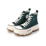 【25年春夏新作】厚底 ボリュームソール レースアップ ハイカットスニーカー | DEMETER | 詳細画像30