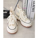 【25年春夏新作】厚底 ボリュームソール レースアップ ハイカットスニーカー | DEMETER | 詳細画像9