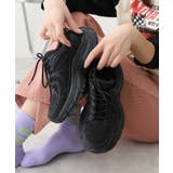 【25年春夏新作】軽量 厚底 ボリューム デザインソール ダッドスニーカー | DEMETER | 詳細画像10