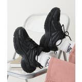 【25年春夏新作】軽量 厚底 ボリューム デザインソール ダッドスニーカー | DEMETER | 詳細画像11