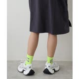 【25年春夏新作】軽量 厚底 ボリューム デザインソール ダッドスニーカー | DEMETER | 詳細画像23