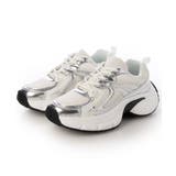 【25年春夏新作】軽量 厚底 ボリューム デザインソール ダッドスニーカー | DEMETER | 詳細画像45