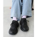 【25年春夏新作】軽量 厚底 ボリューム デザインソール ダッドスニーカー | DEMETER | 詳細画像5