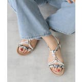 【25年春夏新作】フラワーモチーフ ビジュー リゾートサンダル | DEMETER | 詳細画像28 