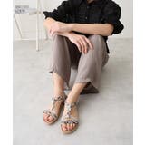 【25年春夏新作】フラワーモチーフ ビジュー リゾートサンダル | DEMETER | 詳細画像36 