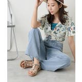 【25年春夏新作】フラワーモチーフ ビジュー リゾートサンダル | DEMETER | 詳細画像64 