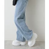 【25年春夏新作】軽量 厚底ソール レースアップ スニーカー | DEMETER | 詳細画像55 