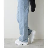 【25年春夏新作】軽量 厚底ソール レースアップ スニーカー | DEMETER | 詳細画像56 