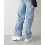 【25年春夏新作】軽量 厚底ソール レースアップ スニーカー | DEMETER | 詳細画像57 