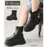 【25年秋冬新作】厚底 プラットフォーム デザインソール エンジニアブーツ | DEMETER | 詳細画像1 