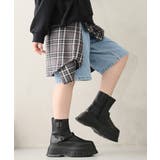 【25年秋冬新作】厚底 プラットフォーム デザインソール エンジニアブーツ | DEMETER | 詳細画像22 