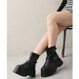 【25年秋冬新作】厚底 プラットフォーム デザインソール エンジニアブーツ | DEMETER | 詳細画像26 