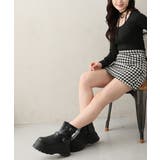 【25年秋冬新作】厚底 プラットフォーム デザインソール エンジニアブーツ | DEMETER | 詳細画像27 