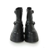 【25年秋冬新作】厚底 プラットフォーム デザインソール エンジニアブーツ | DEMETER | 詳細画像41 