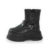 【25年秋冬新作】厚底 プラットフォーム デザインソール エンジニアブーツ | DEMETER | 詳細画像42 