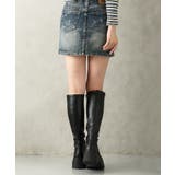 【25年秋冬新作】厚底 トリプルソール ストレッチ ロングブーツ | DEMETER | 詳細画像24 