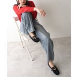 【25年秋冬新作】レースアップリボン フラット バレエパンプス | DEMETER | 詳細画像17 