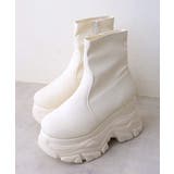 【25年秋冬新作】厚底 ボリュームソール ストレッチ ショートブーツ | DEMETER | 詳細画像18 