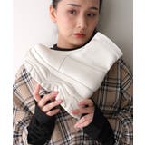 【25年秋冬新作】厚底 ボリュームソール ストレッチ ショートブーツ | DEMETER | 詳細画像19 