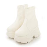 【25年秋冬新作】厚底 ボリュームソール ストレッチ ショートブーツ | DEMETER | 詳細画像26 