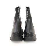 【25年秋冬新作】厚底 ボリュームソール ストレッチ ショートブーツ | DEMETER | 詳細画像27 