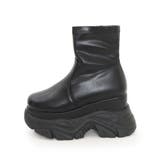 【25年秋冬新作】厚底 ボリュームソール ストレッチ ショートブーツ | DEMETER | 詳細画像28 