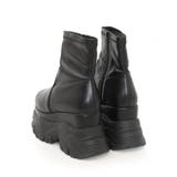 【25年秋冬新作】厚底 ボリュームソール ストレッチ ショートブーツ | DEMETER | 詳細画像29 