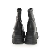 【25年秋冬新作】厚底 ボリュームソール ストレッチ ショートブーツ | DEMETER | 詳細画像30 