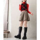 【25年秋冬新作】厚底 プラットフォーム レースアップ ロングブーツ | DEMETER | 詳細画像16 