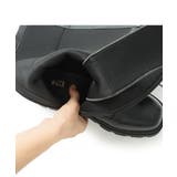 【25年秋冬新作】厚底 プラットフォーム レースアップ ロングブーツ | DEMETER | 詳細画像37 