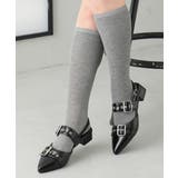 ブラック | 【26年春夏再販】ポインテッドトゥ バックルベルト ストラップパンプス | DEMETER