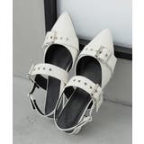 【26年春夏再販】ポインテッドトゥ バックルベルト ストラップパンプス | DEMETER | 詳細画像38 