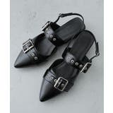 【26年春夏再販】ポインテッドトゥ バックルベルト ストラップパンプス | DEMETER | 詳細画像4 