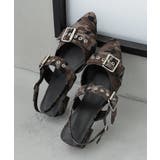 【26年春夏再販】ポインテッドトゥ バックルベルト ストラップパンプス | DEMETER | 詳細画像52 