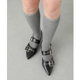 【26年春夏再販】ポインテッドトゥ バックルベルト ストラップパンプス | DEMETER | 詳細画像7 