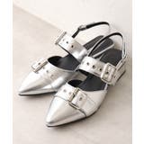 【26年春夏再販】ポインテッドトゥ バックルベルト ストラップパンプス | DEMETER | 詳細画像82 