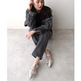 【26年春夏再販】ポインテッドトゥ バックルベルト ストラップパンプス | DEMETER | 詳細画像85 