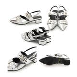 【26年春夏再販】ポインテッドトゥ バックルベルト ストラップパンプス | DEMETER | 詳細画像99 