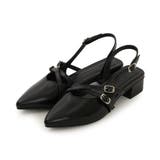 【25年秋冬新作】ポインテッドトゥ クロスデザイン ストラップパンプス | DEMETER | 詳細画像39 