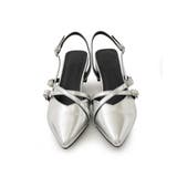 【25年秋冬新作】ポインテッドトゥ クロスデザイン ストラップパンプス | DEMETER | 詳細画像42 