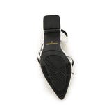 【25年秋冬新作】ポインテッドトゥ クロスデザイン ストラップパンプス | DEMETER | 詳細画像46 