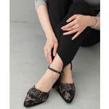 【26年春夏新作】ポインテッドトゥ アンクルストラップ セパレートパンプス | DEMETER | 詳細画像36 