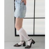 【26年春夏新作】ポインテッドトゥ アンクルストラップ セパレートパンプス | DEMETER | 詳細画像44 