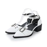 【26年春夏新作】ポインテッドトゥ アンクルストラップ セパレートパンプス | DEMETER | 詳細画像49 