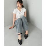 【26年春夏新作】ポインテッドトゥ アンクルストラップ セパレートパンプス | DEMETER | 詳細画像6 