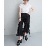 【26年春夏新作】厚底太ヒール オープントゥ バックルダブルベルト | DEMETER | 詳細画像35 