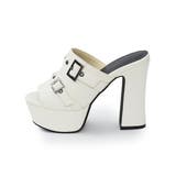 【26年春夏新作】厚底太ヒール オープントゥ バックルダブルベルト | DEMETER | 詳細画像57 